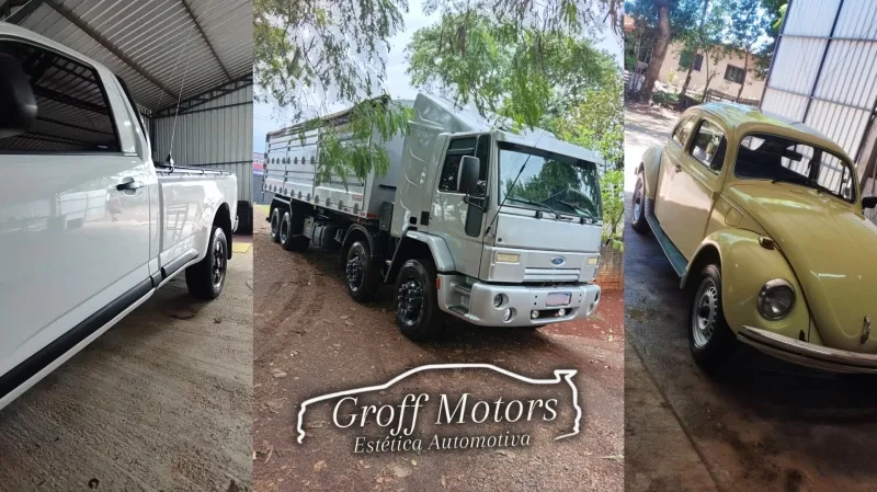 Groff Motors se destaca em Mercedes com polimentos, pinturas e restauração de veículos