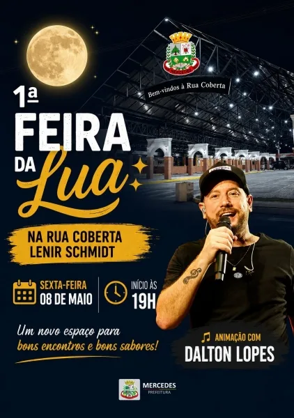 Feira da Lua estreia na Rua Coberta de Mercedes nesta sexta-feira