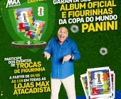 Max Atacadista entra no clima de Copa do Mundo com venda de álbum e figurinhas colecionáveis
