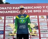 Mercedense Luis Pereira conquista dois títulos no Pan-Americano de BMX na Colômbia