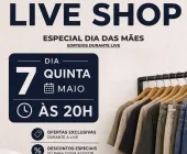 Loja IK promove Live Shop especial de Dia das Mães em Mercedes nesta quinta-feira (7)