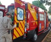 Colisões entre motos mobilizam Corpo de Bombeiros em Marechal Rondon