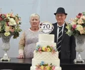 “Uma dádiva divina”: casal celebra 70 anos de casamento em Mercedes