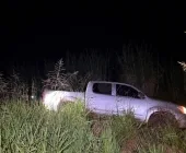 Polícia recupera Hilux furtada e apreende 1,2 tonelada de drogas em Mundo Novo