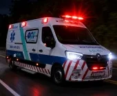 Motociclista fica ferido em acidente na BR-272 em Guaíra