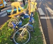 Idoso sofre ferimentos graves após colisão em avenida de Marechal Rondon
