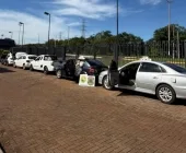 Cinco veículos carregados com cigarros contrabandeados são apreendidos em Mercedes