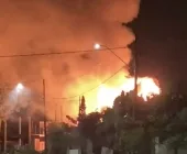 Incêndio destrói residência em Novo Sarandi e polícia apura possível ação criminosa