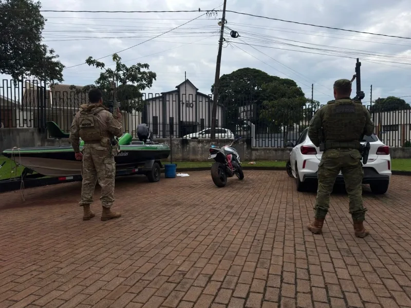 Homem é preso com haxixe marroquino após tentativa de fuga em Guaíra