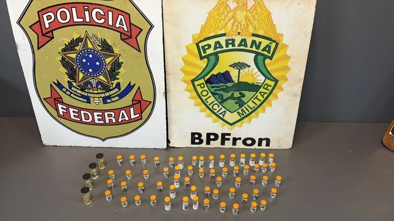 Casal é preso na Ponte Ayrton Senna com medicamentos, anabolizantes e eletrônicos