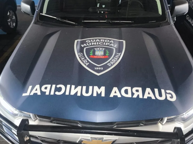 Guarda Municipal prende suspeito de furto e recupera objetos levados de residência em Guaíra