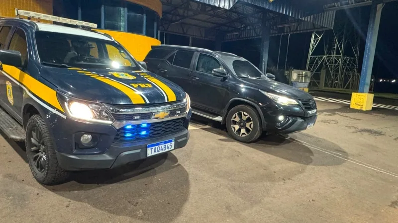 PRF prende motorista com Hilux adulterada na BR-272 em Terra Roxa