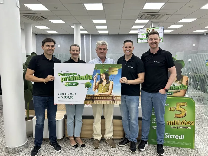 Poupança Premiada Sicredi sorteia R$ 1 milhão em julho