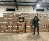 DOF estoura depósito de cigarros contrabandeados em Mundo Novo