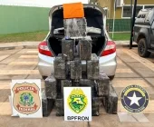 Homem pula da Balsa no Rio Piquiri para fugir da polícia e acaba preso com droga