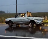 Acidente é registrado na BR-163 em Mercedes