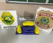 PF e BPFRON prendem duas pessoas por tráfico na rodoviária de Guaíra