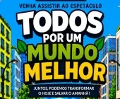Espetáculo teatral leva educação ambiental e reflexão ao público em Guaíra