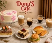 Dona's Café e Confeitaria une cafés especiais e delícias doces e salgadas de Mercedes