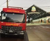 Presença de caminhão do Corpo de Bombeiros do Maranhão chama atenção em Mercedes