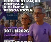 Guaíra promove Caminhada de Conscientização contra a Violência à Pessoa Idosa no dia 30 de junho