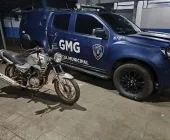 Motocicleta furtada é recuperada menos de quatro horas após o crime em Guaíra