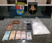 CHOQUE flagra venda de drogas pela janela de casa e prende homem em Guaíra