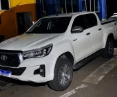 PRF de Guaíra recupera Hilux furtada antes mesmo de o proprietário perceber o crime