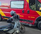 Homem sofre ferimentos após colisão em Avenida de Marechal Rondon