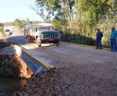 Liberado trânsito de veículos na nova ponte que liga comunidades rurais de Mercedes e Marechal Rondon