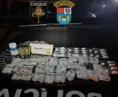 Choque apreende cigarros eletrônicos e medicamentos irregulares na BR-163, em Guaíra