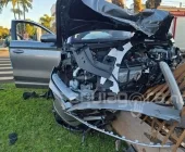 Acidente entre BYD e dois VW Gol deixa um ferido grave em Marechal Rondon