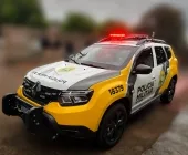 Motorista é preso por embriaguez após acidente entre carro e moto em Marechal Rondon