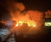Incêndio criminoso destrói curral e mata animais em sítio no interior de Marechal Rondon