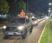 Top-3 no Mundial de BMX, Luis Pereira é recepcionado com carreata em Mercedes