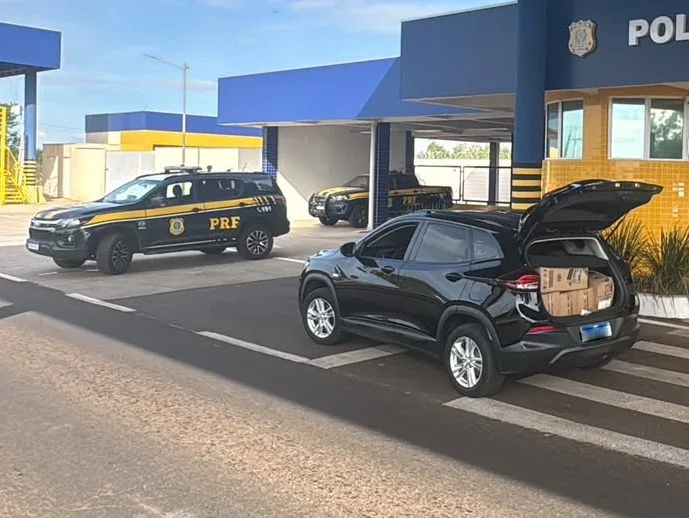 Motorista é preso pela quarta vez pela PRF por contrabando de cigarros