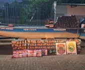 Carga milionária de contrabando é apreendida em Porto Mendes e três são presos