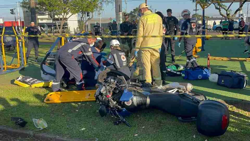 Guarda Municipal morre após grave acidente envolvendo viaturas em Cascavel