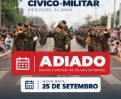 Previsão de chuva forte leva Mercedes a adiar desfile cívico-militar