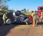 Capotamento na BR-369 em Cascavel resulta na morte de mulher