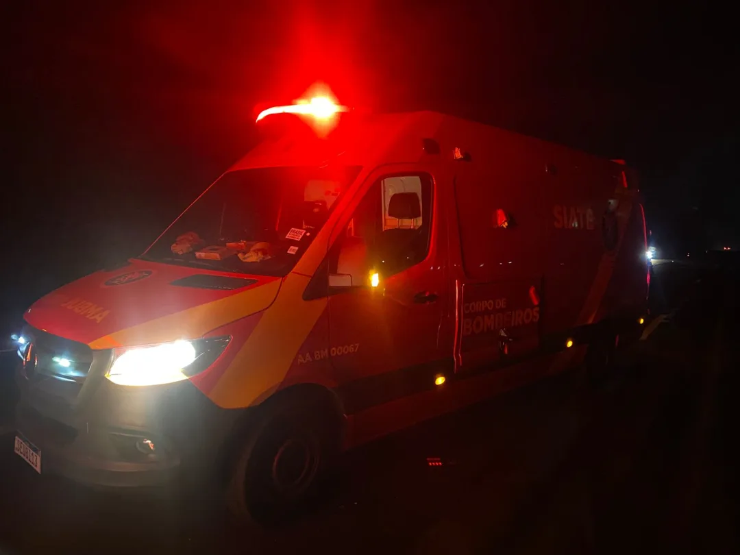 Homem fica gravemente ferido em acidente no interior de Marechal Rondon