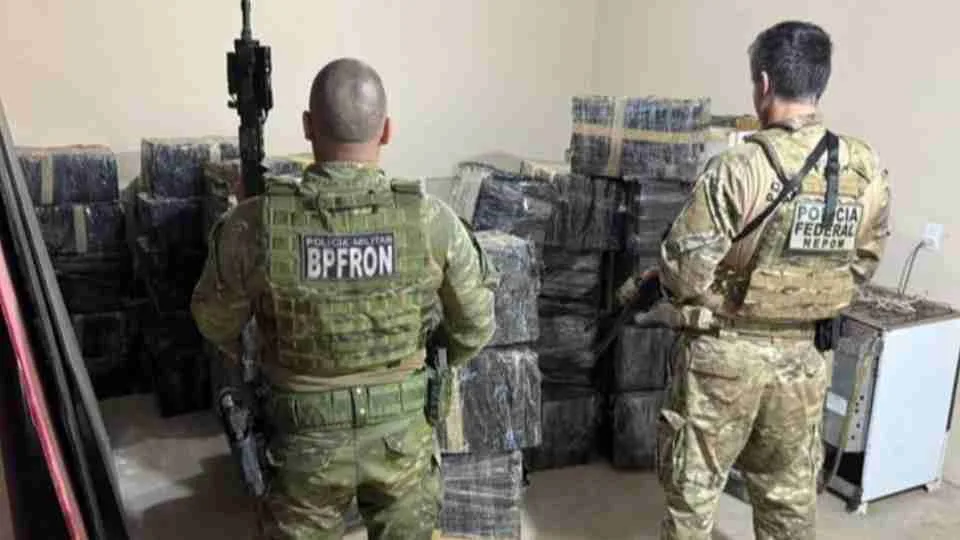 Operação apreende quase 2,5 toneladas de maconha em Foz do Iguaçu