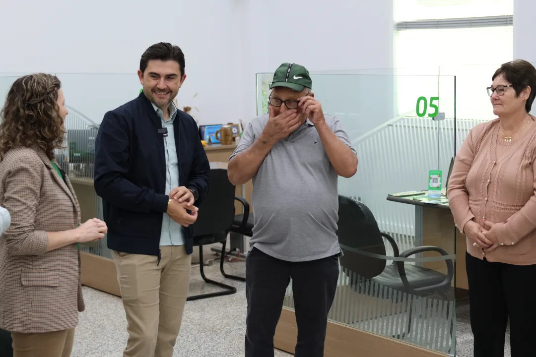 Associado da Sicredi Aliança PR/SP em Marechal Rondon é premiado com R$ 26 mil no sorteio do Seguro Super Vida Premiada