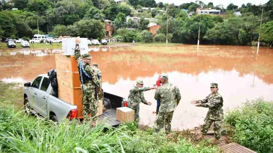 Itaipu alerta para elevação rápida do nível do Rio Paraná após fortes chuvas