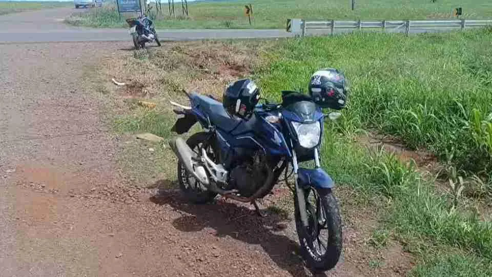 Colisão entre motos deixa três pessoas feridas na PR-317, em Toledo