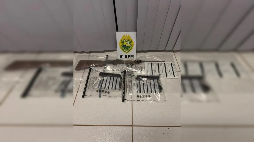 Homem é preso após ameaçar sobrinho com simulacro de arma em Cascavel
