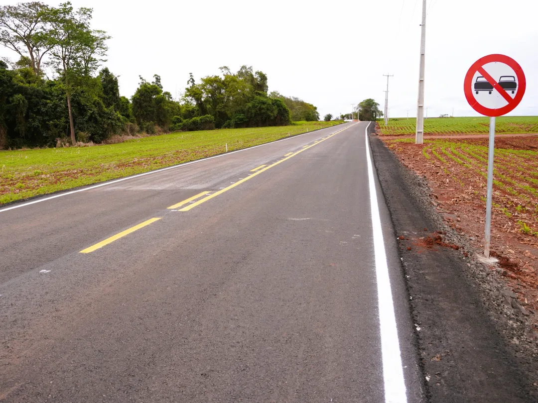 Sanga Ituporanga recebe asfalto e se torna a sexta estrada rural entregue pela atual gestão de Mercedes