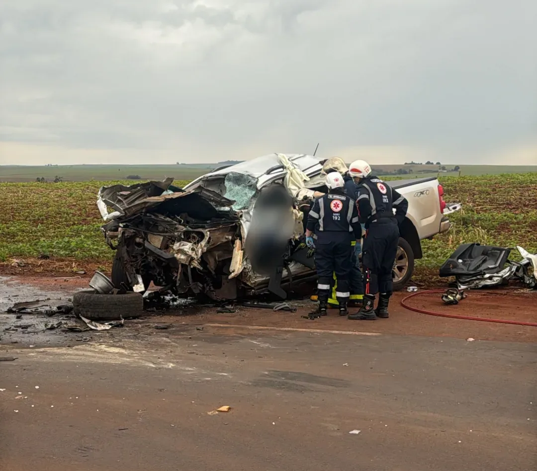 Morador de Toledo morre em grave acidente na PR-329 em Assis Chateaubriand