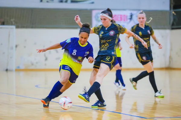 Futsal feminino de Mercedes é derrotado no primeiro duelo da semifinal da Copa Amop