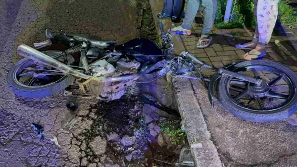 Motociclista sofre politraumatismo em acidente em Cascavel